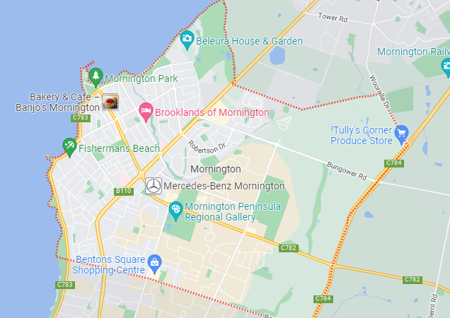 Ducted Heating Mornington map area